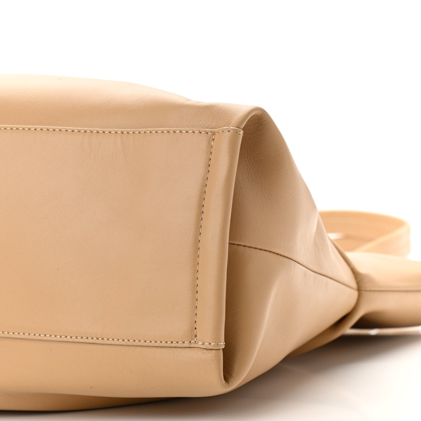 Calfskin Judy East West Tote Soft Tan