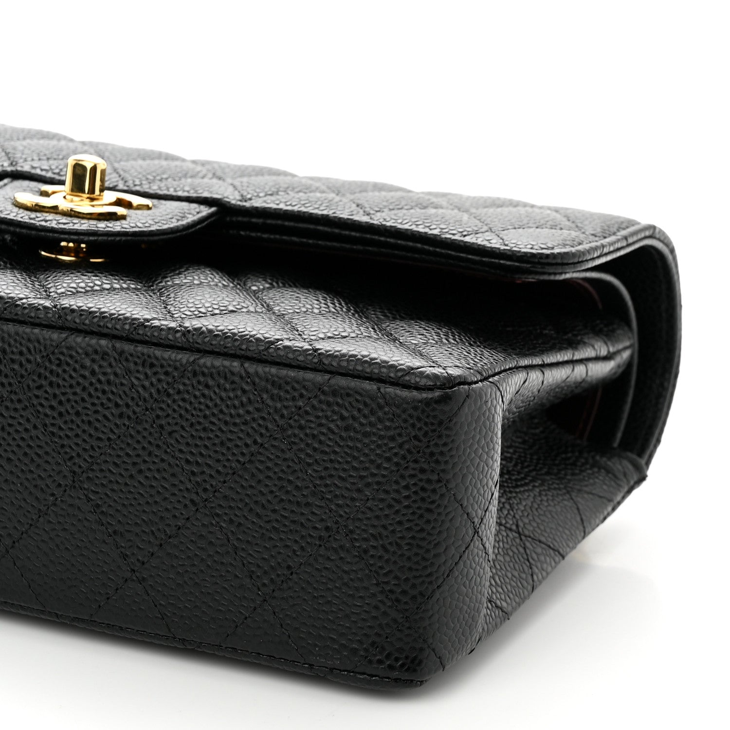 Chanel Caviar Quilted Small Double Flap Black 10 of 10