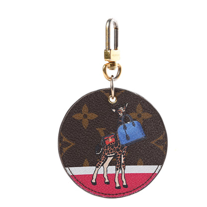 Louis Vuitton Monogram 2017 Christmas Animation Bag Charm Key Holder 1 of 6