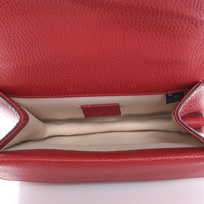 Gucci Calfskin Mini Dionysus Shoulder Bag Hibiscus Red 5 of 9