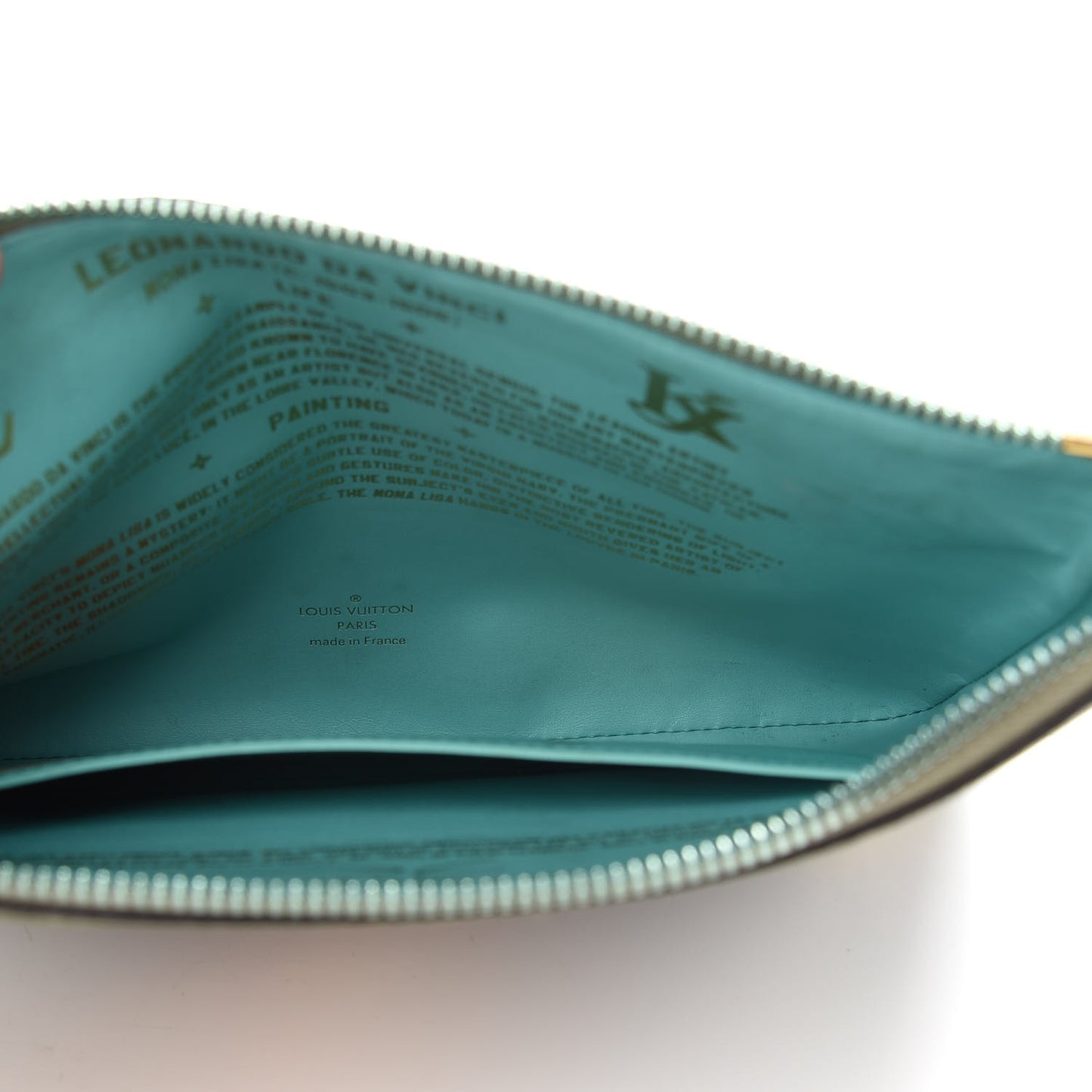 Masters Da Vinci Pochette Clutch Vert D’eau