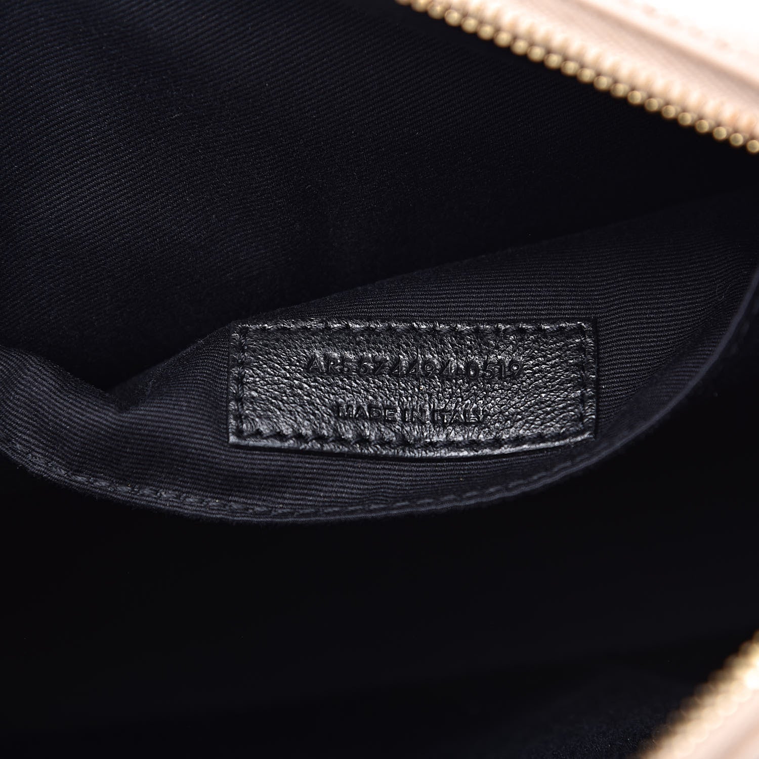 Saint Laurent Calfskin Matelasse Monogram Lou Camera Bag Nude Powder 7 of 10