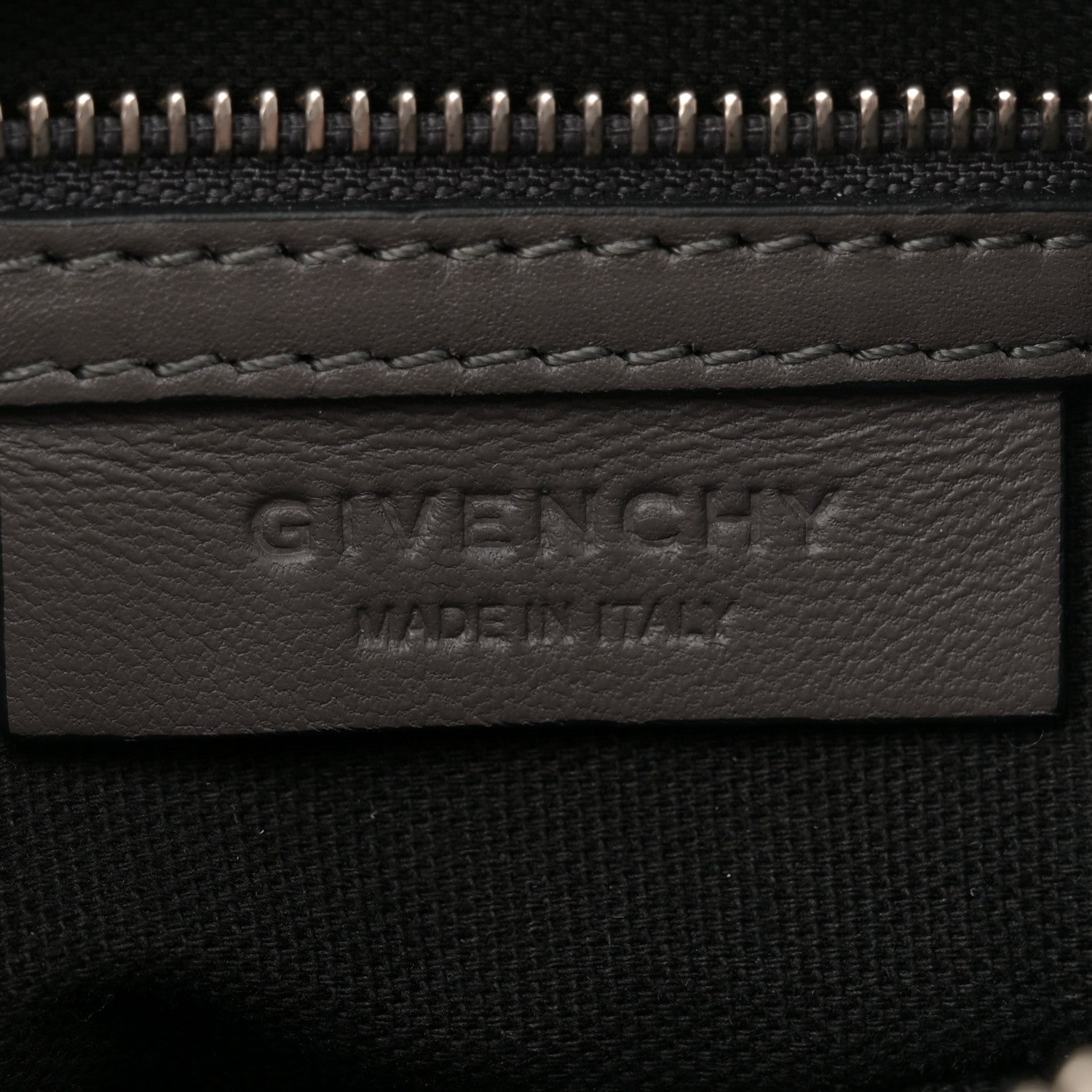 Givenchy Tumbled Sheepskin Small Pandora Charcoal 6 of 12