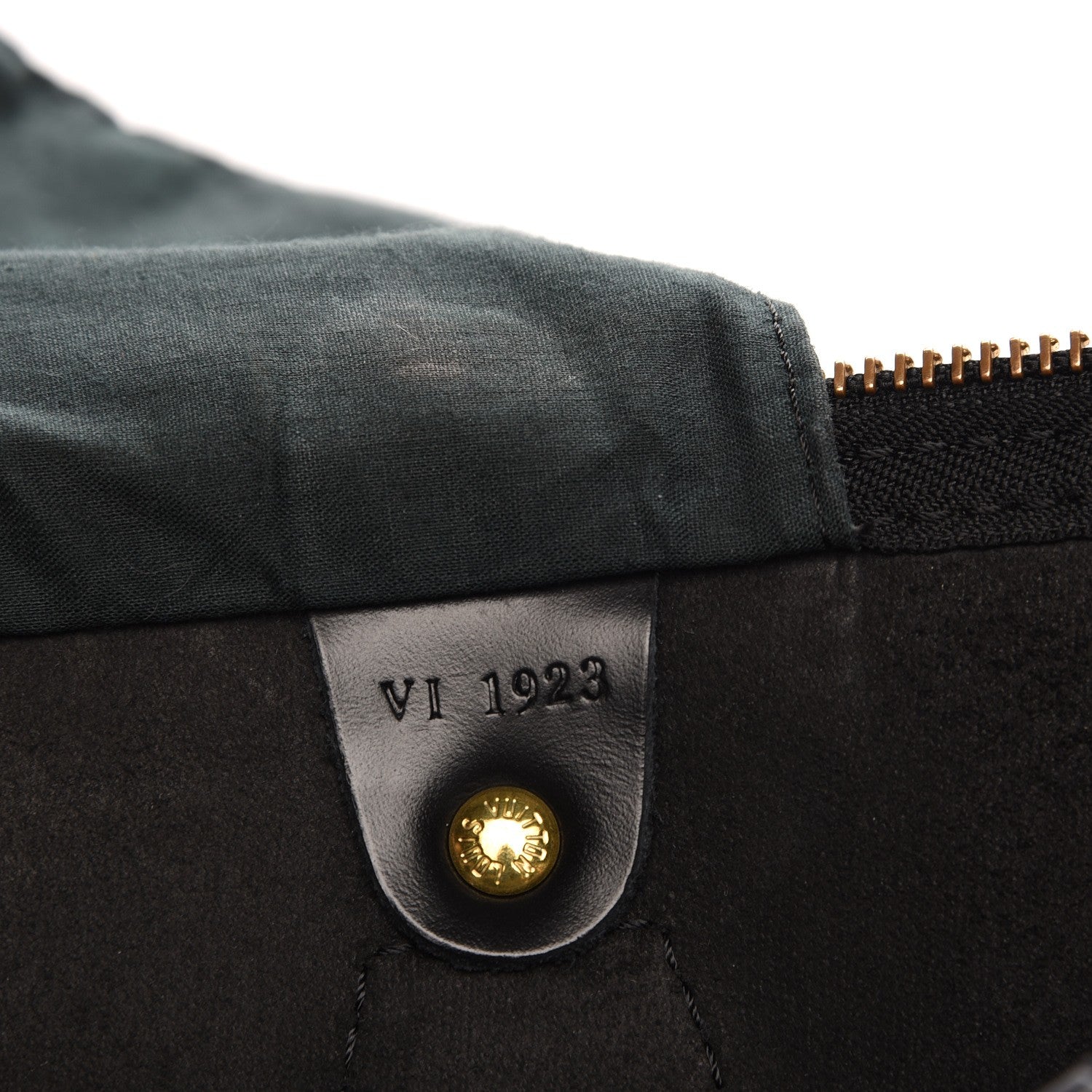 Louis Vuitton Epi Speedy 35 Black 7 of 9