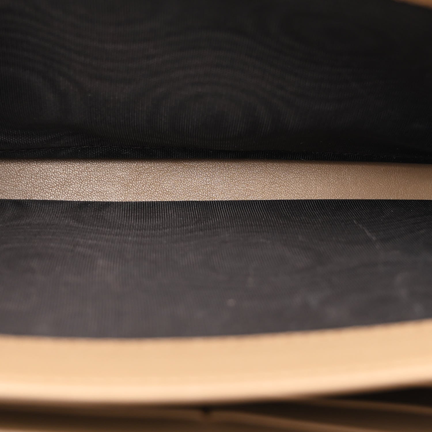 Gucci Velvet Matelasse GG Marmont Chain Wallet Taupe 6 of 15