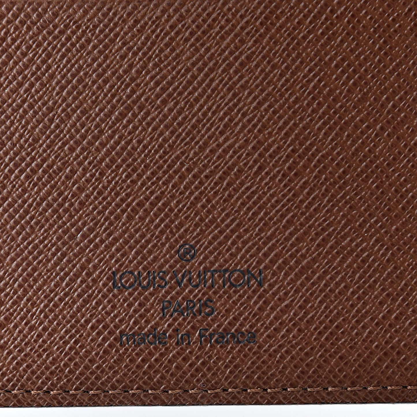 Monogram Medium Ring Agenda Cover