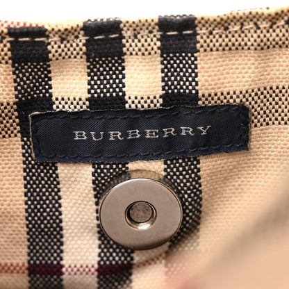 Burberry House Check Espadrille Bucket Bag Beige 6 of 13