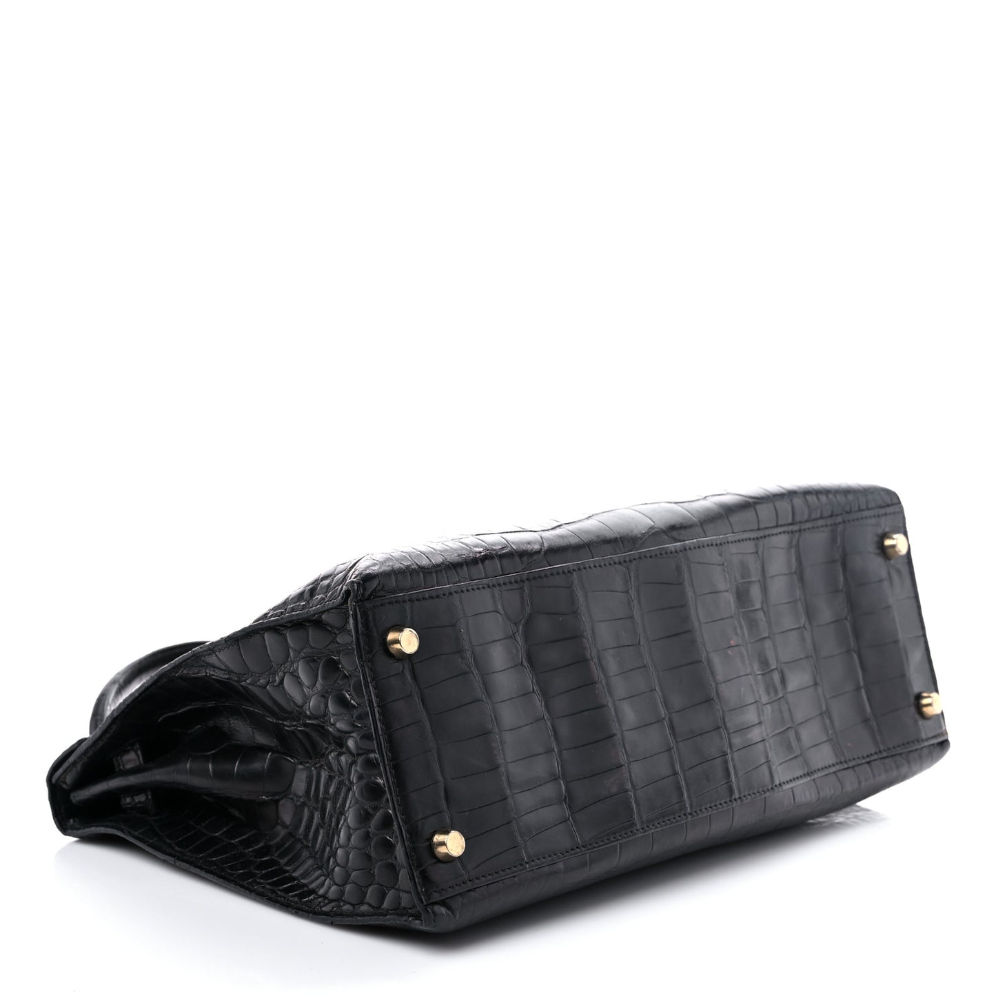 Matte Alligator Kelly Sellier 32 Black