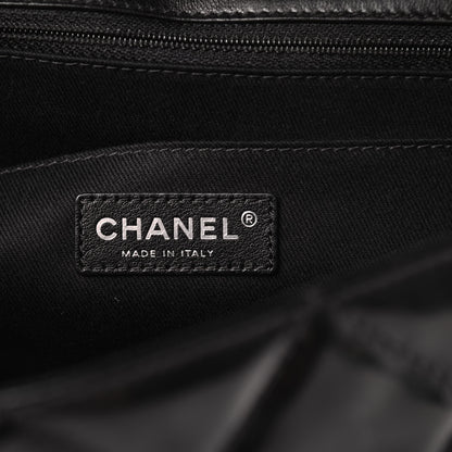 Chanel Vinyl Quilted In the Business Flap Bag Black 7 of 14