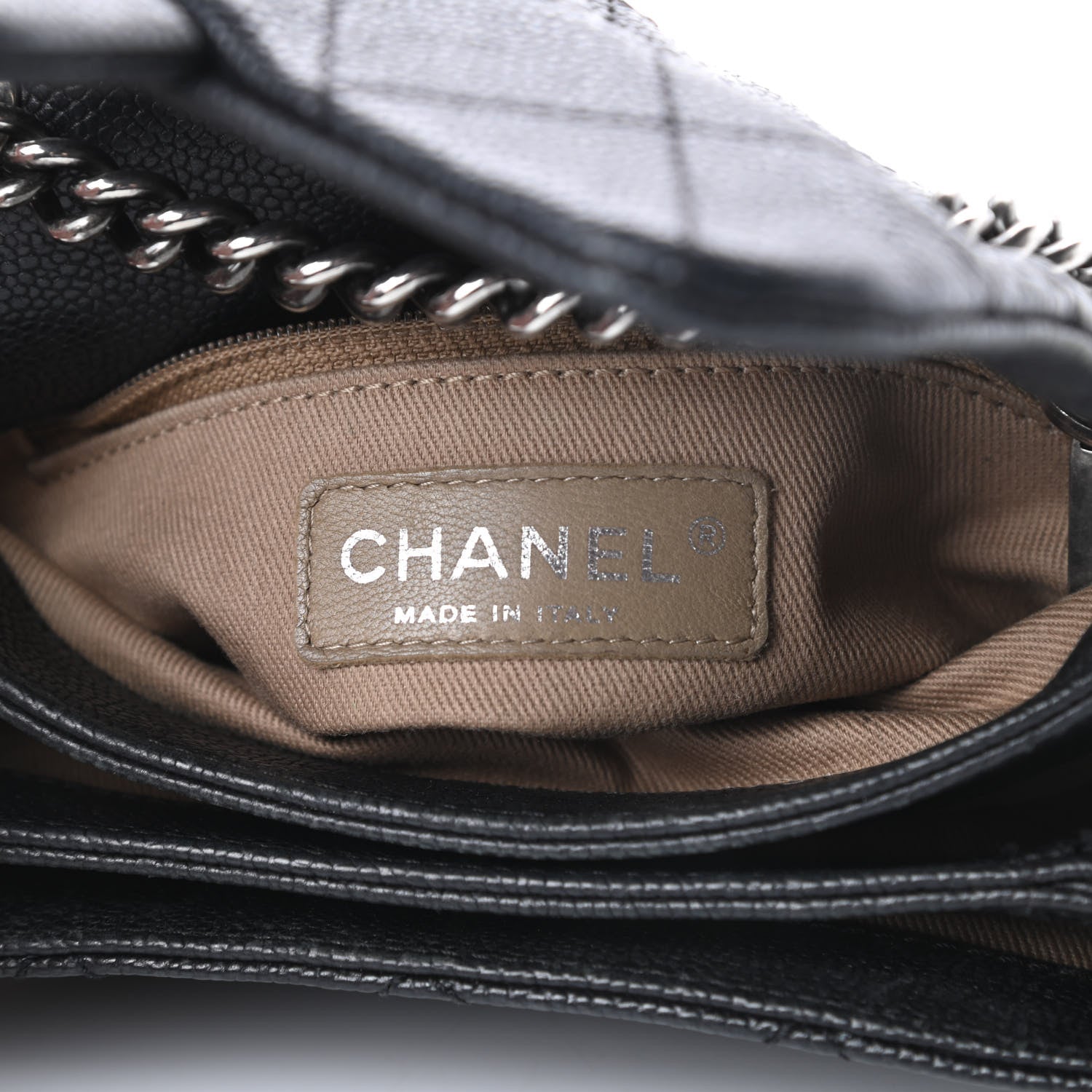 Chanel Caviar Quilted Mini Simply CC Flap Black 6 of 12