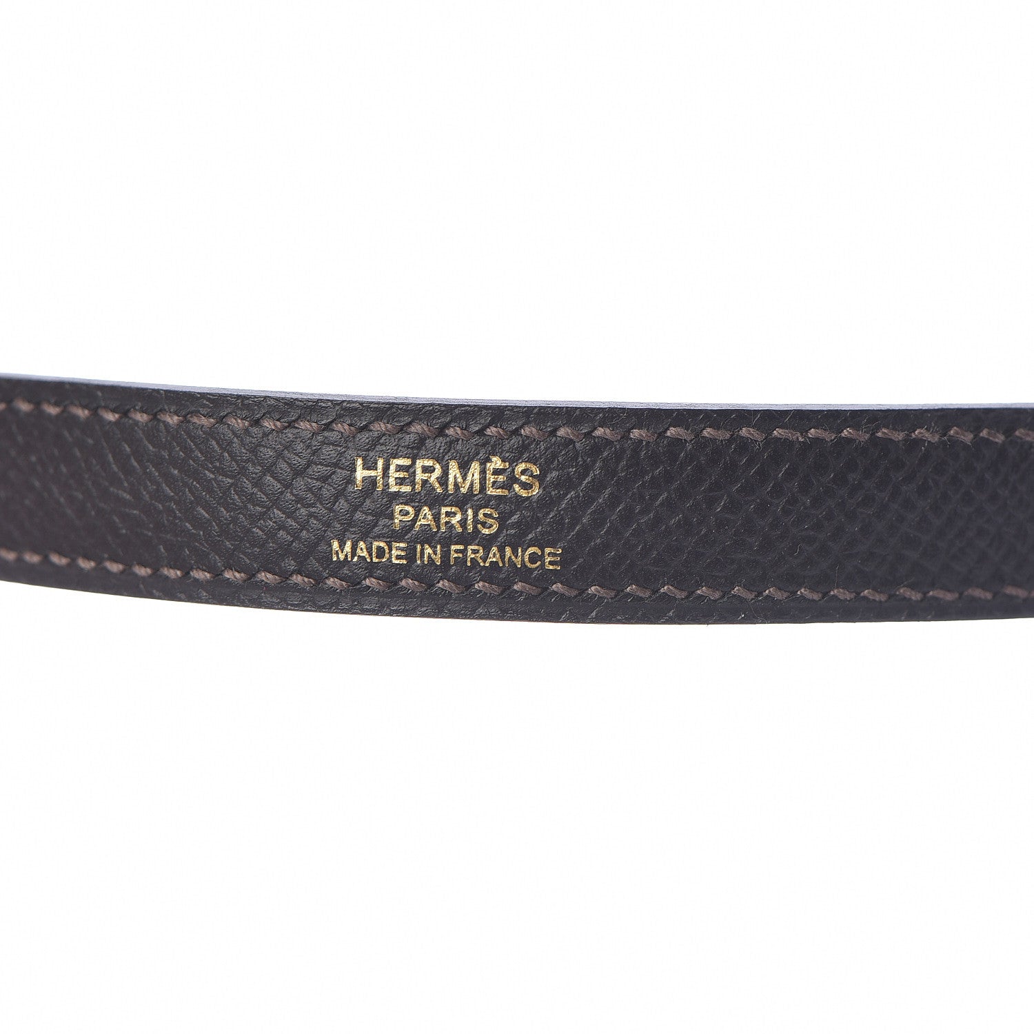 Hermes Epsom Bi Color Horseshoe Kelly Sellier 25 Etain Black 24 of 40