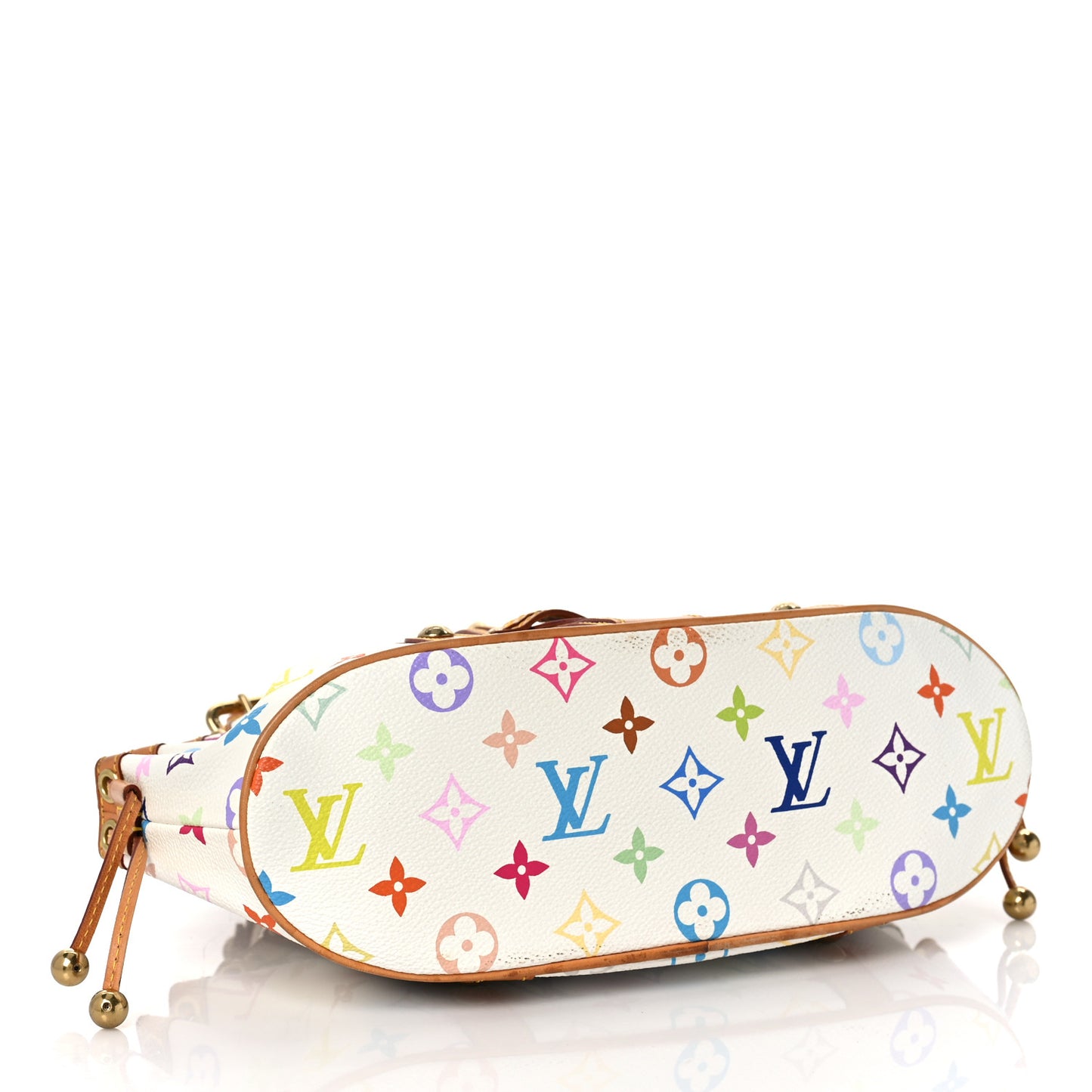 Monogram Multicolor Theda GM White