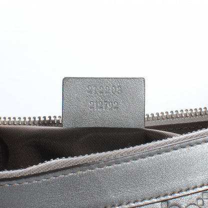 Gucci Guccissima New Britt Wristlet Silver 7 of 7