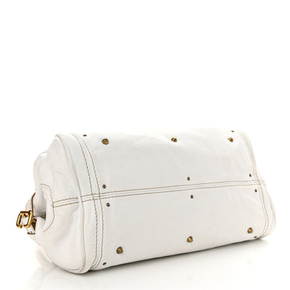 Chloe Calfskin Medium Paddington Satchel White 4 of 13