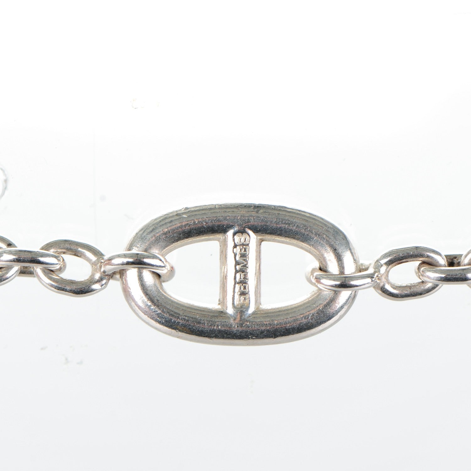 Hermes Sterling Silver Farandole Necklace 160 6 of 7