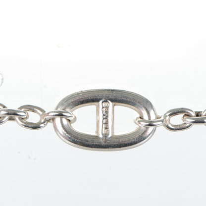 Hermes Sterling Silver Farandole Necklace 160 6 of 7