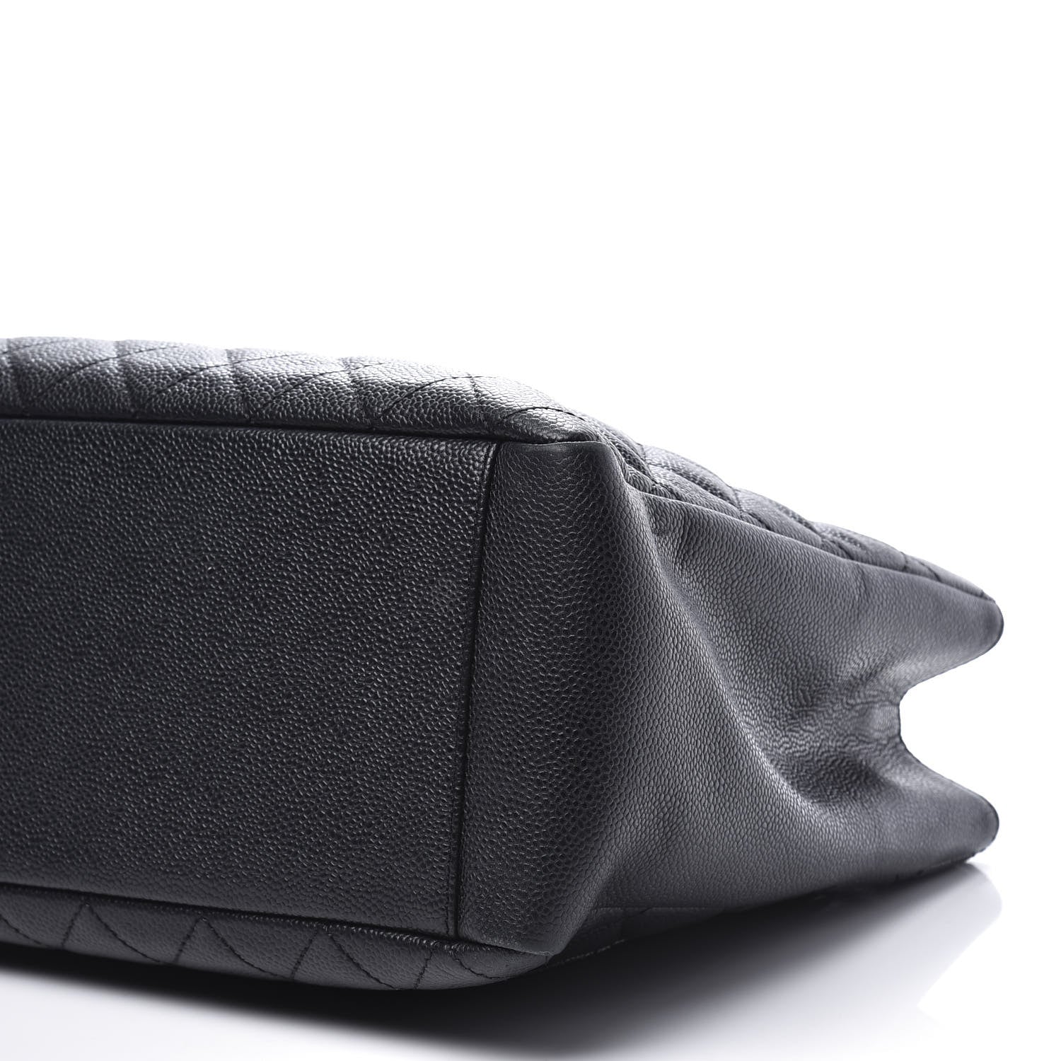 Chanel Caviar Quilted Grand Shopping Tote GST Black 9 of 10