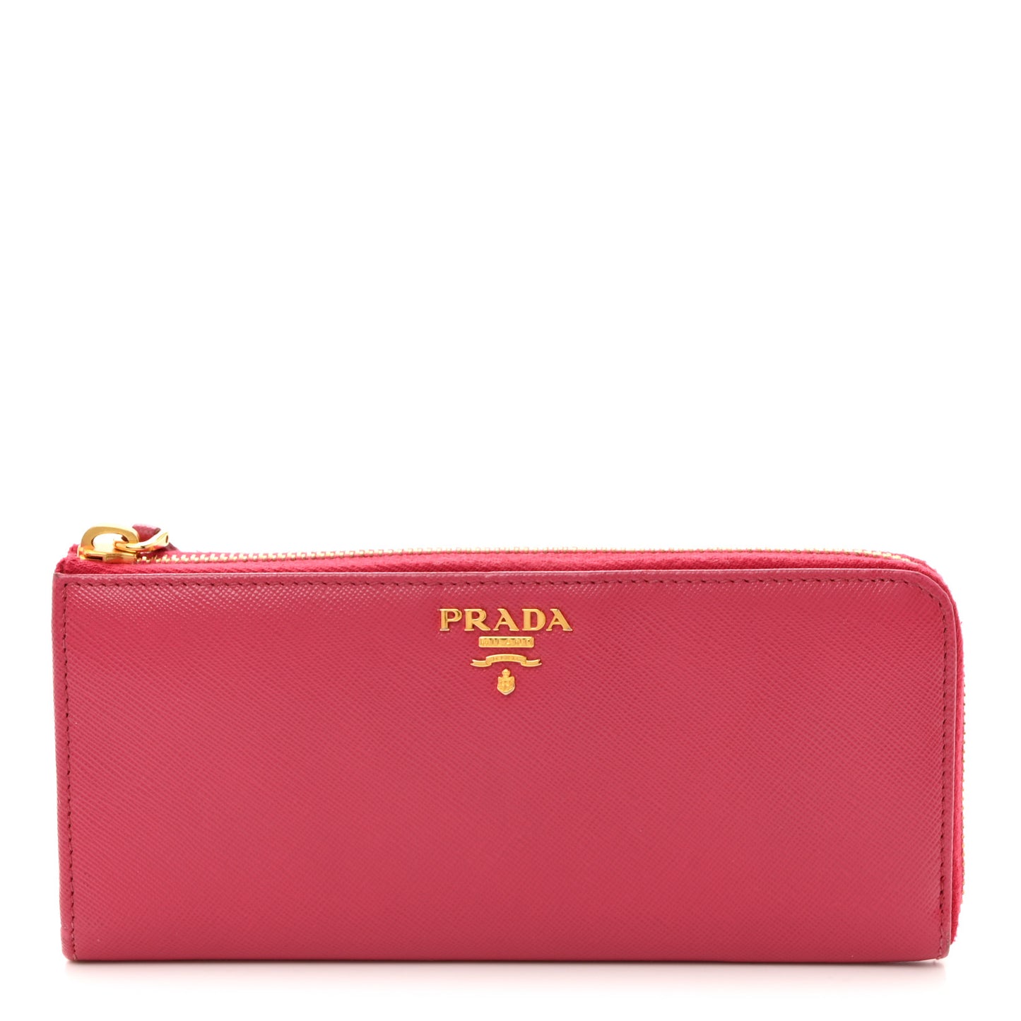 Saffiano Move Half Zip Wallet Peonia