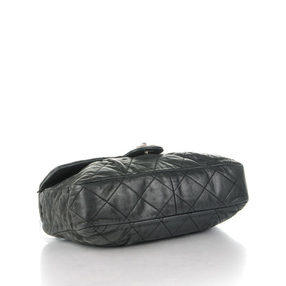 Chanel Iridescent Calfskin Large Chic Quilt Flap Black 4 of 8