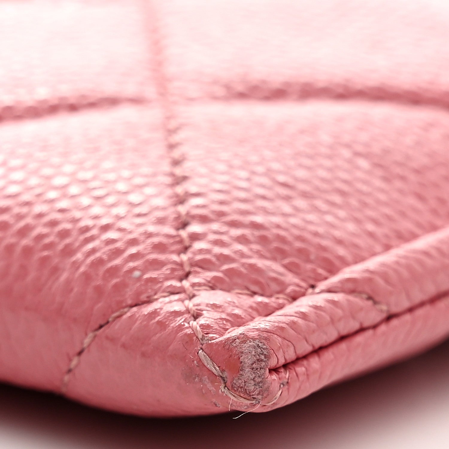 Chanel Caviar Quilted Card Holder Pink 10 of 13