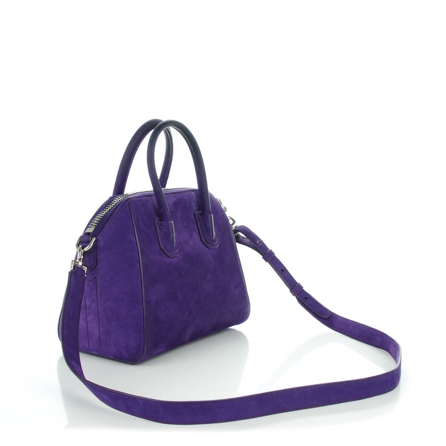 Nubuck Mini Antigona Purple