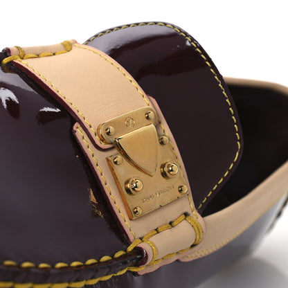 Louis Vuitton Vernis Zen Driving Loafers 36 Amarante 11 of 11