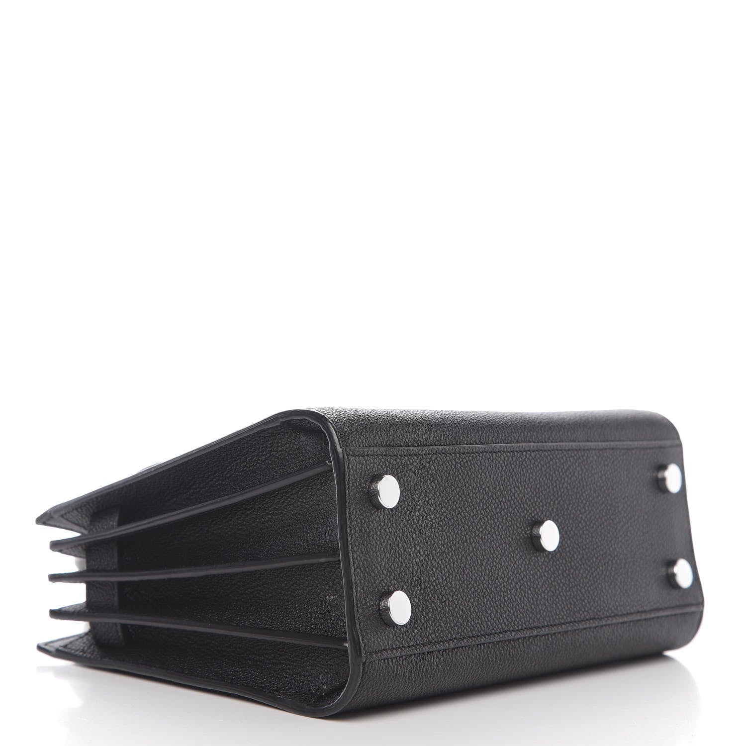 Saint Laurent Grained Calfskin Nano Sac De Jour Black 3 of 9