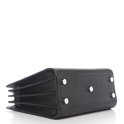 Saint Laurent Grained Calfskin Nano Sac De Jour Black 3 of 9
