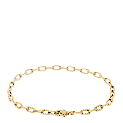David Yurman 18K Yellow Gold Madison 3mm Classic Chain Bracelet 2 of 4