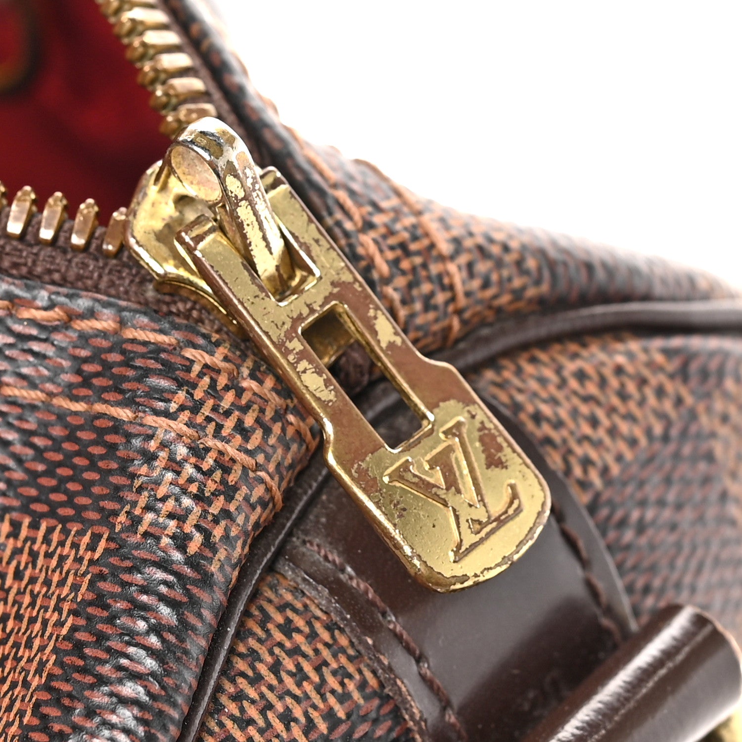 Louis Vuitton Damier Ebene Speedy Bandouliere 30 7 of 9