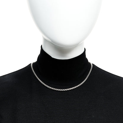 David Yurman Sterling Silver 14K Yellow Gold 3.6mm Box Chain Necklace 16" 2 of 5