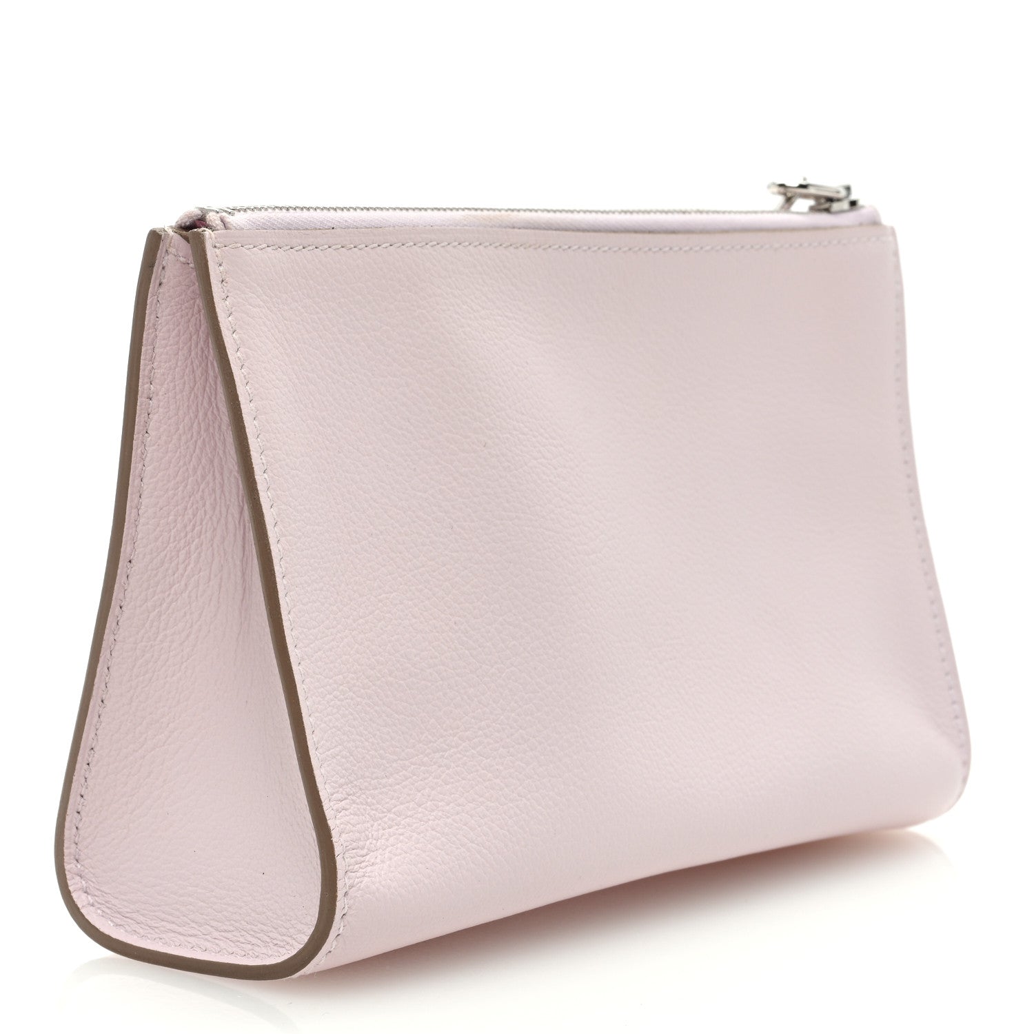 Hermes Evercolor Chaine d'Ancre Zipengo PM Toiletry Pouch Rose Pale 3 of 6