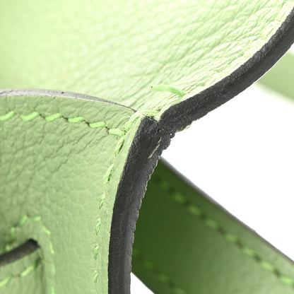 Hermes Evercolor Kelly Danse II Belt Bag Vert Criquet 13 of 13