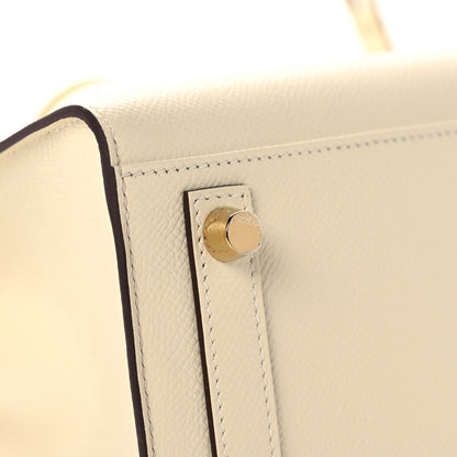 Hermes Epsom Birkin Sellier 25 Nata 8 of 33