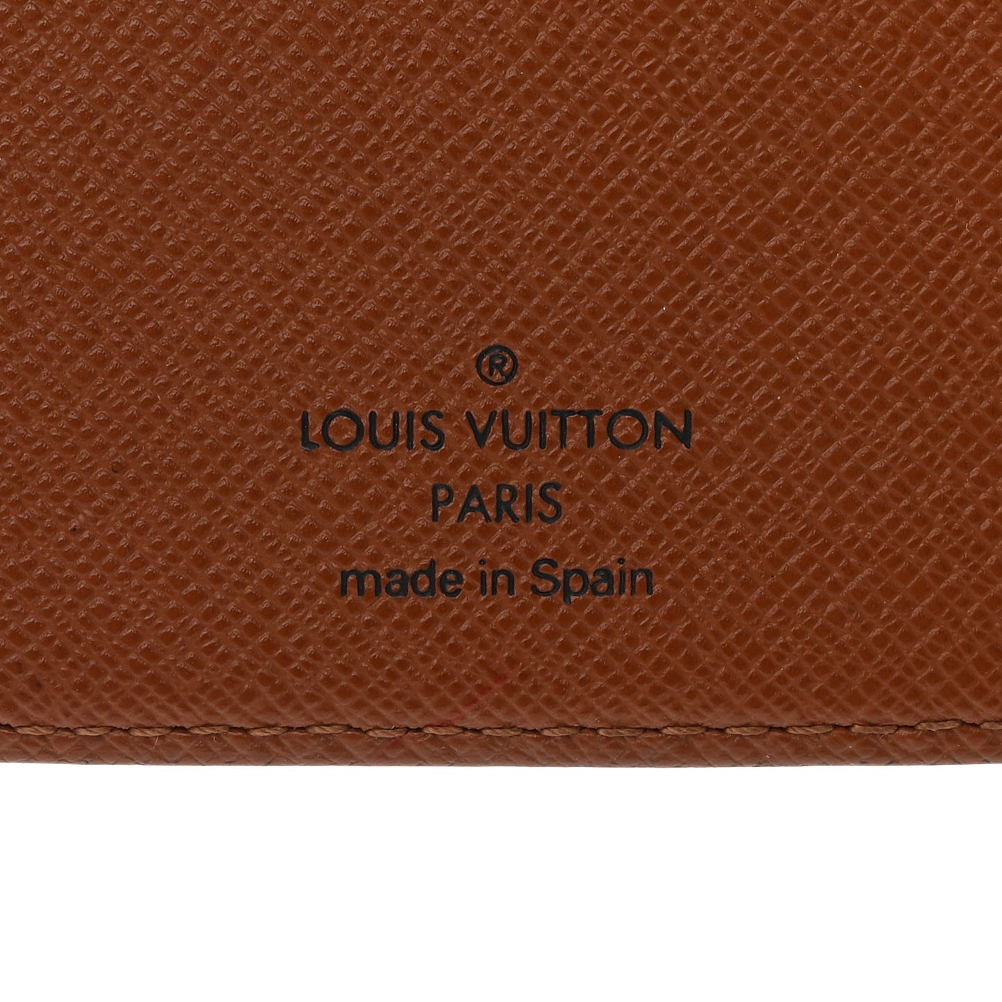 Monogram Pocket Agenda Cover