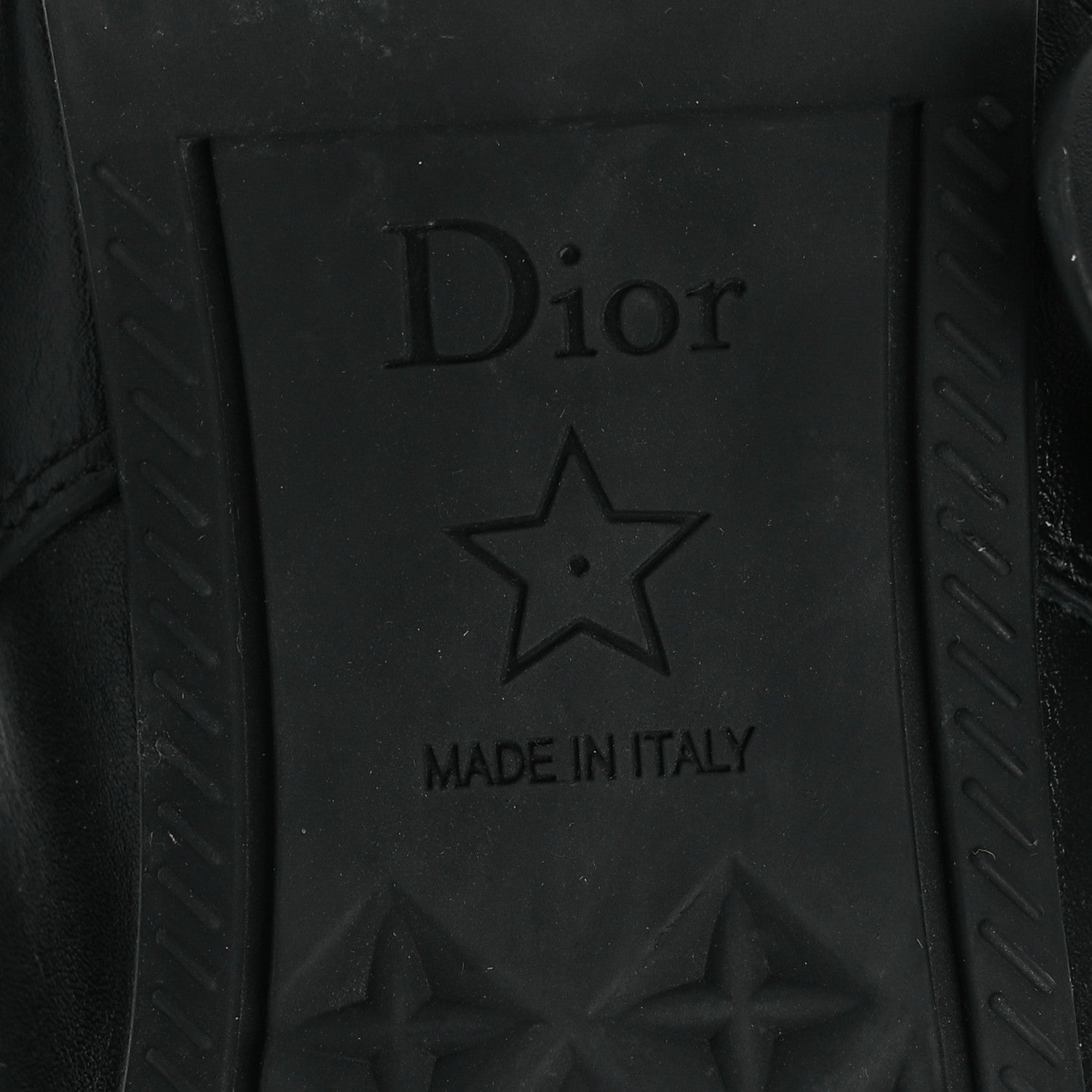 Christian Dior Calfskin Punk Ballet Flats 36 Black 8 of 14