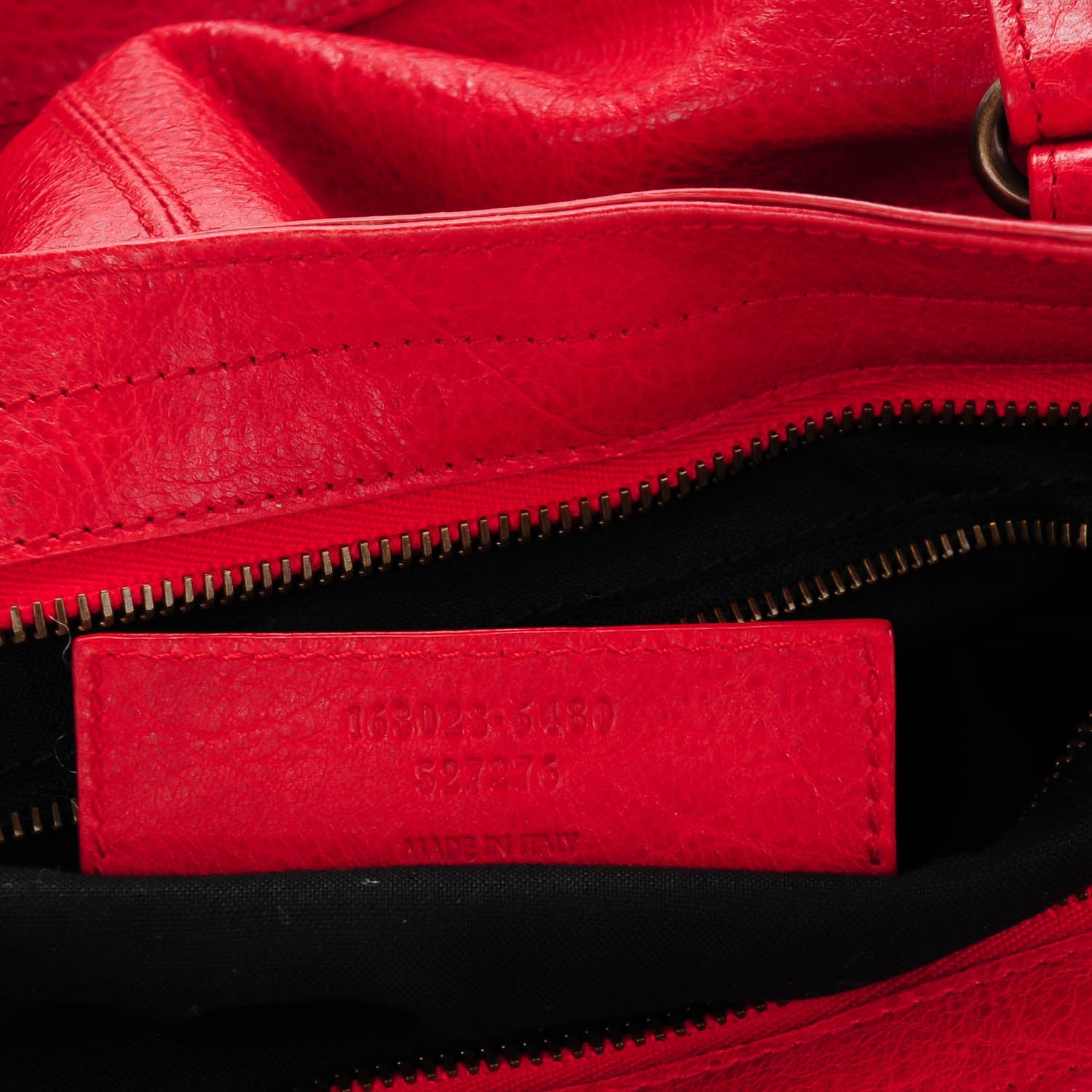 Balenciaga Agneau Classic Hardware Part Time Rouge Coquelicot 7 of 7