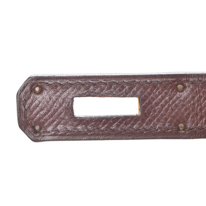 Hermes Courchevel Retourne Kelly 32 Chocolate 24 of 37