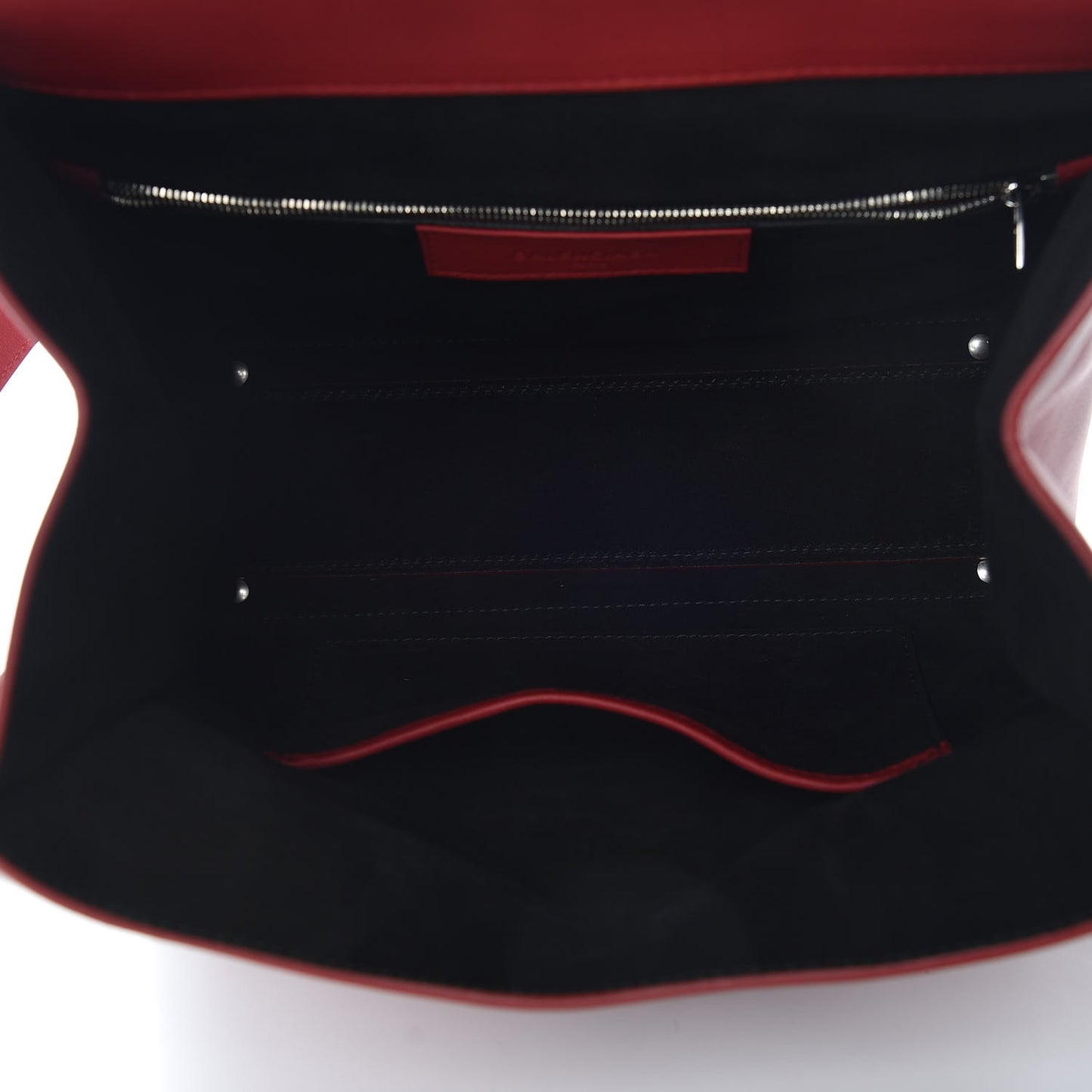 Veau Soyeux Small Tool Satchel Rouge Groseille