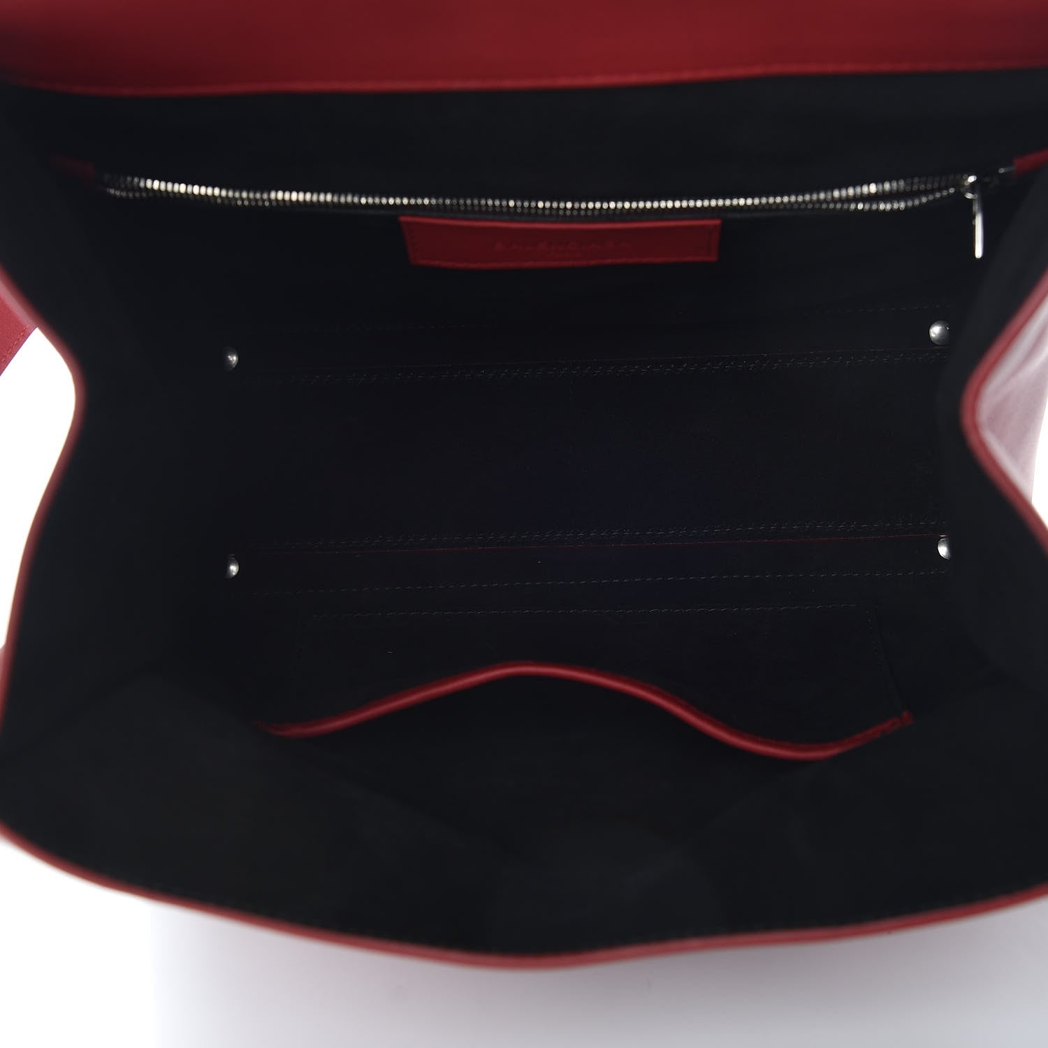Balenciaga Veau Soyeux Small Tool Satchel Rouge Groseille 5 of 9