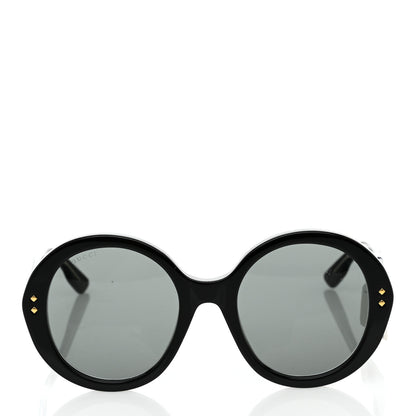 Gucci Acetate Round Sunglasses GG1081S Black 2 of 7