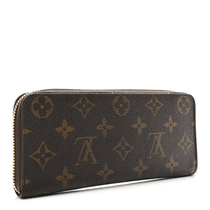 Louis Vuitton Monogram Clemence Wallet Fuchsia 3 of 10