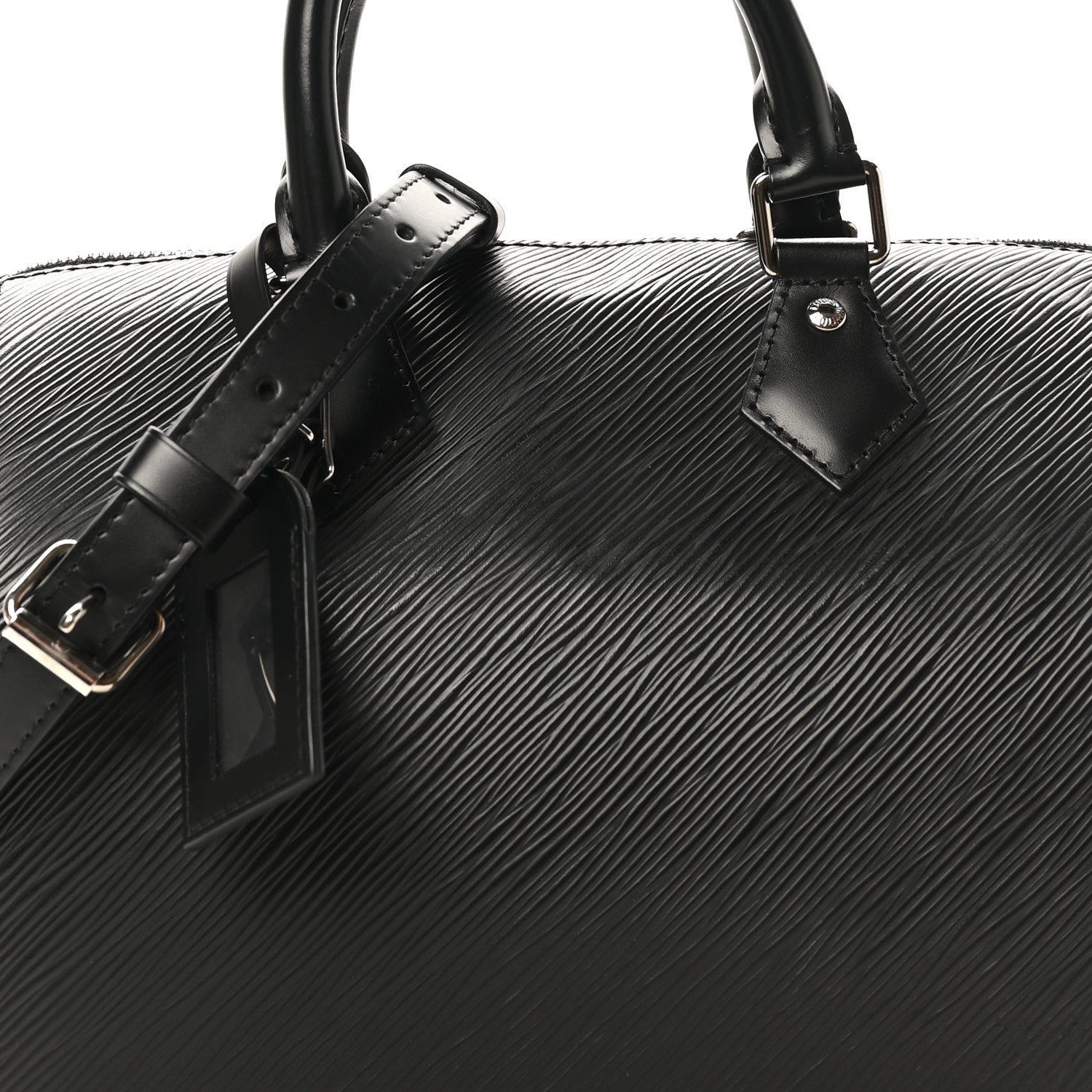 Louis Vuitton Epi Speedy Bandouliere 25 Black 7 of 9