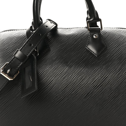Louis Vuitton Epi Speedy Bandouliere 25 Black 7 of 9