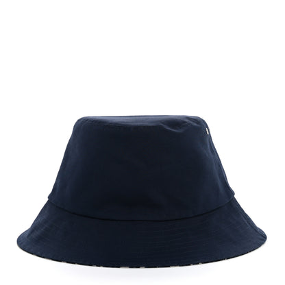 Christian Dior Oblique Reversible Teddy-D Brim Bucket Hat 56 Blue 7 of 12