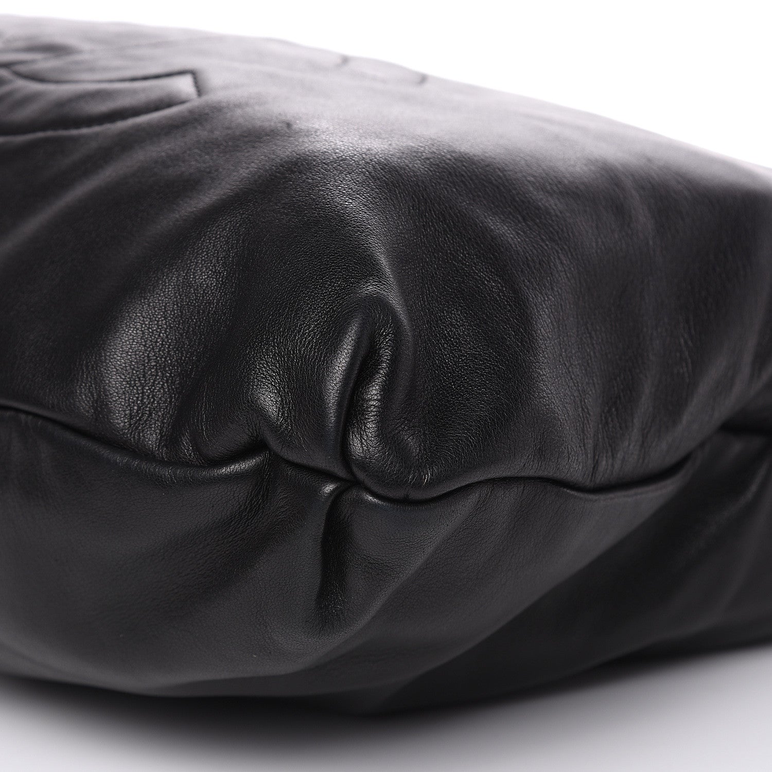 Chanel Lambskin Large Soft and Chain Hobo Black 9 of 10