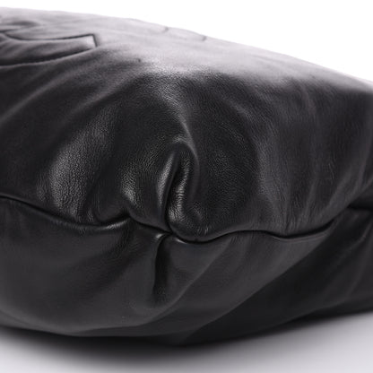 Chanel Lambskin Large Soft and Chain Hobo Black 9 of 10