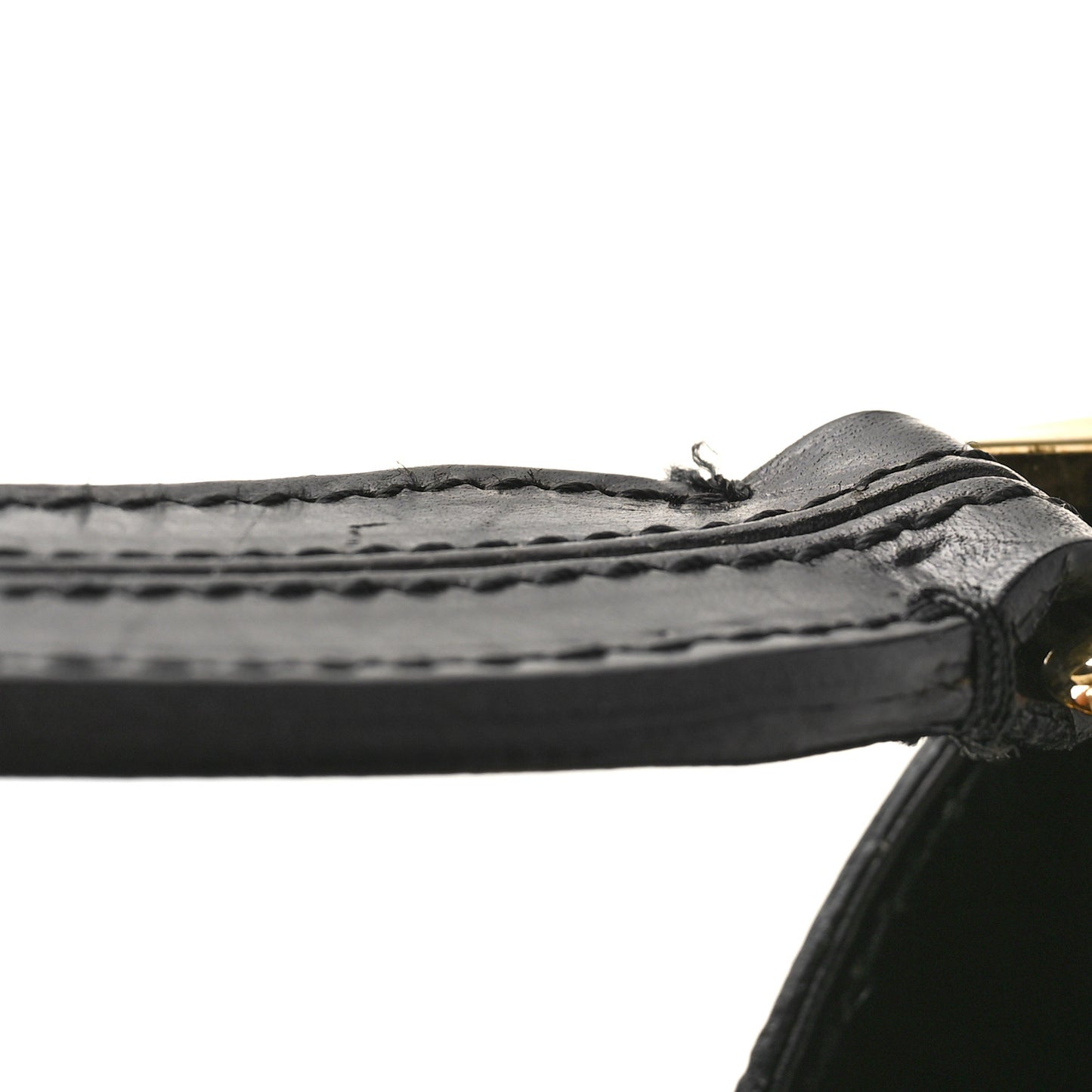 Lambskin Bridle Calfskin Small Dutton Hobo Black