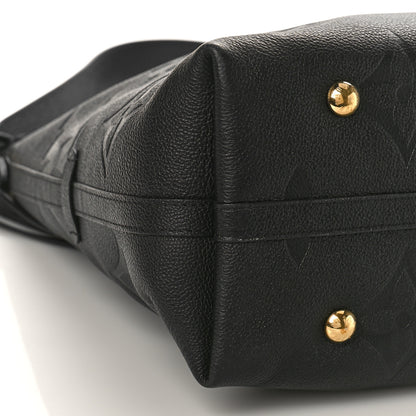 Louis Vuitton Empreinte Monogram Giant CarryAll MM Black 8 of 9