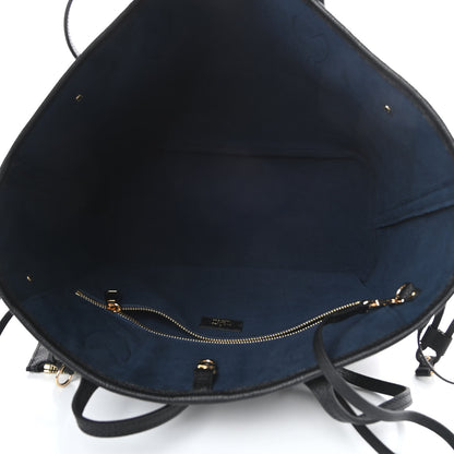 Louis Vuitton Empreinte Monogram Giant Neverfull MM Black 6 of 12